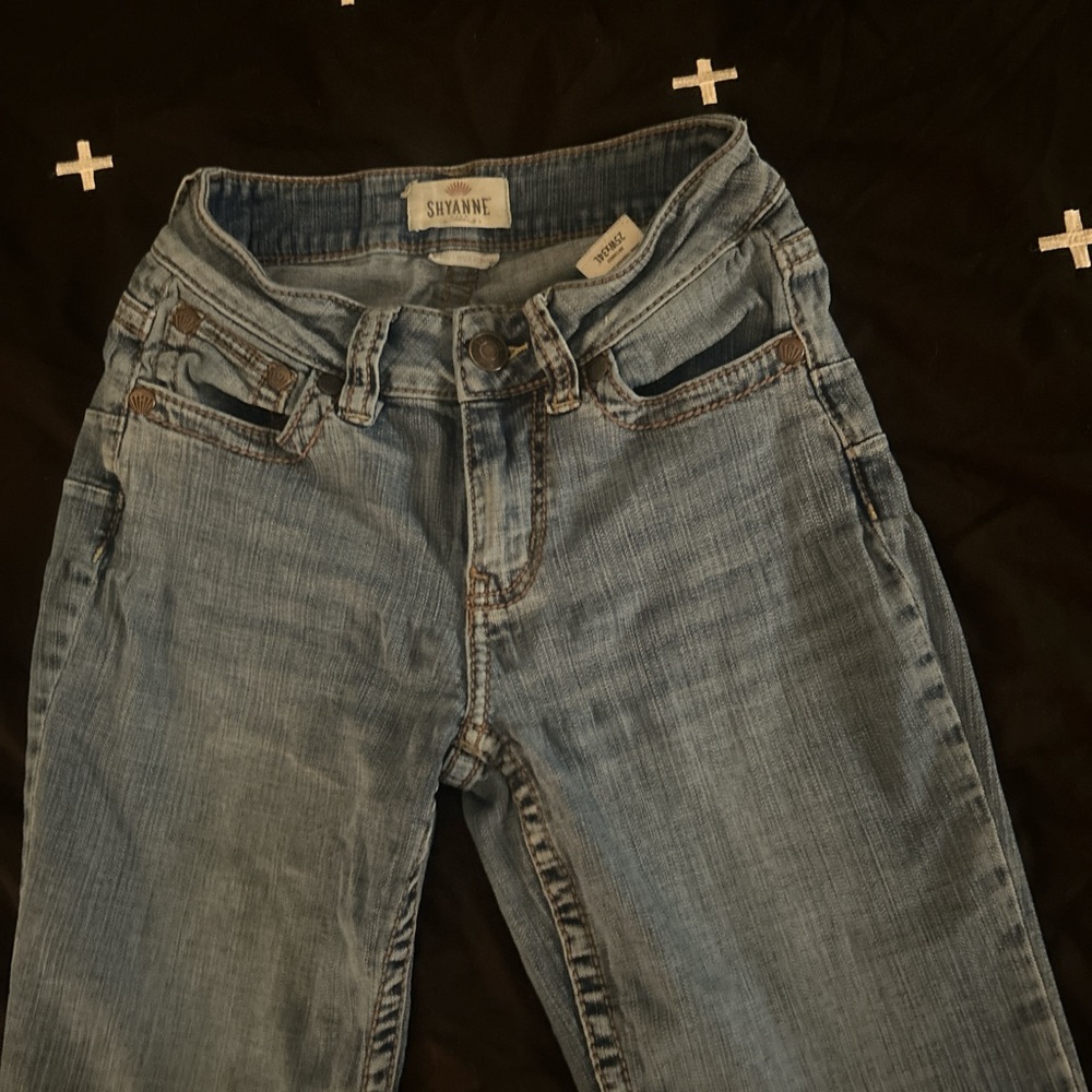 Shyanne Light Blue Straight Leg Jeans